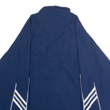 ADIDAS UIC Flames Mens Windbreaker Jacket Blue USA M