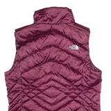 THE NORTH FACE 550 Womens Puffer Gilet Maroon Nylon S