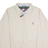 TOMMY HILFIGER Mens Lined Jacket Beige 90s XL