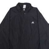 ADIDAS Womens Windbreaker Jacket Black UK 26
