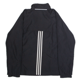 ADIDAS Womens Windbreaker Jacket Black UK 26