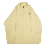 ADIDAS Oak Hill Basketball Mens Pullover Jacket Gold USA XL