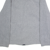 STARTER Mens Fleece Jacket Grey Colourblock XL