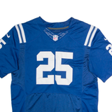 NIKE Indianapolis Colts Home #25 Mack Mens Jersey Blue USA V-Neck 2XL