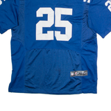NIKE Indianapolis Colts Home #25 Mack Mens Jersey Blue USA V-Neck 2XL