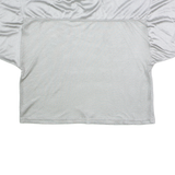 WILSON Dayton Football Cropped Mens Jersey Silver 90s USA V-Neck XL