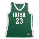 NIKE Notre Dame Alternate #23 Womens Jersey Green Sleeveless USA V-Neck L