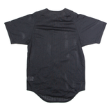 NIKE Baseball Mens Jersey Black 90s USA V-Neck S
