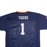 KNIGHTS APPAREL Auburn Tigers #1 Mens Jersey Blue USA V-Neck XL