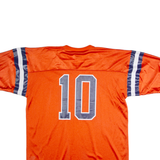 NIKE Syracuse University Home #10 Mens Jersey Orange USA V-Neck Nylon XL