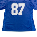 NFL New York Giants Home #87 Shepard Womens Jersey Blue USA V-Neck M