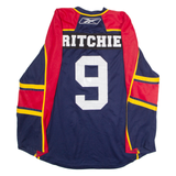 REEBOK 22nd Service Battalion #9 Ritchie Canadian Military Hockey Mens Jersey Blue USA XL