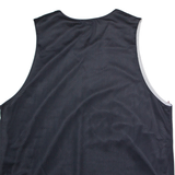 NIKE Basketball Mens Jersey Black Sleeveless V-Neck 2XL