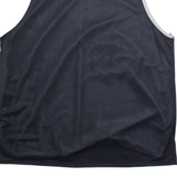 NIKE Basketball Mens Jersey Black Sleeveless V-Neck 2XL