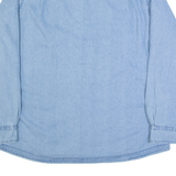 WOOLRICH Fleece Lined Womens Lumberjack Shirt Blue Long Sleeve XL