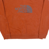 THE NORTH FACE Mens Sweatshirt Orange M