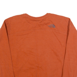 THE NORTH FACE Mens Sweatshirt Orange M