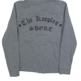 THE KOOPLES Womens Grey Hoodie Full Zip S