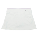 ADIDAS Womens Skort Skirt White Short UK 8