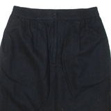 Womens Pencil Skirt Black Short Wool M