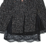 ZARA Womens Straight Skirt Black Knee Length S