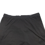 ERLIMA Womens Mini Skirt Black Short M
