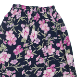 JACLYN SMITH Womens Straight Skirt Blue Knee Length Floral M