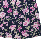 JACLYN SMITH Womens Straight Skirt Blue Knee Length Floral M