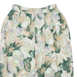 BIAGGINI Womens Flare Skirt Beige Midi Floral M