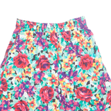 LEE WINTER Womens Chino Shorts Blue 90s Floral M W28