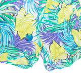 SOPHISICATES Womens Chino Shorts Blue 90s Floral S W26