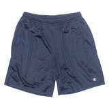 CHAMPION Mens Sports Shorts Blue L W30