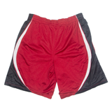 STARTER Mens Sports Shorts Red L W32