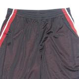 ADIDAS Womens Sports Shorts Black UK 14 W30