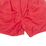 NIKE Mesh Lined Mens Swimming Shorts Red XL W34