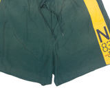 NAUTICA Mesh Lined Mens Swimming Shorts Green XL W24