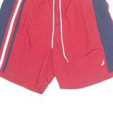 NAUTICA Mesh Lined Mens Swimming Shorts Red M W28