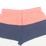 NAUTICA Mesh Lined Mens Swimming Shorts Pink Colourblock M W31