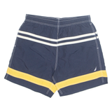 NAUTICA Mesh Lined Mens Swimming Shorts Blue M W32