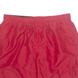 NIKE Mesh Lined Mens Swimming Shorts Red XL W34