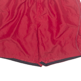 NIKE Mesh Lined Mens Swimming Shorts Red XL W34