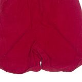CABIN CREEK Womens Chino Shorts Red 90s M W30