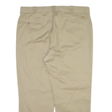 DICKIES Mens Trousers Beige Relaxed Straight W42 L30