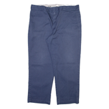 DICKIES 874 Workwear Mens Trousers Blue Regular Straight W38 L28