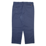 DICKIES 874 Workwear Mens Trousers Blue Regular Straight W38 L28