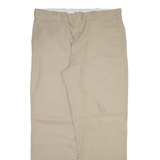 DICKIES 874 Workwear Mens Trousers Beige Regular Straight W38 L32