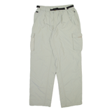 COLUMBIA Cargo Mens Trousers Beige Relaxed Straight W30 L31
