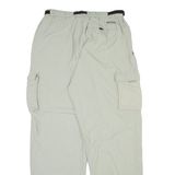 COLUMBIA Cargo Mens Trousers Beige Relaxed Straight W30 L31