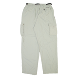 COLUMBIA Cargo Mens Trousers Beige Relaxed Straight W30 L31