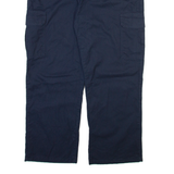 DICKIES Cargo Mens Trousers Blue Relaxed Straight W36 L28